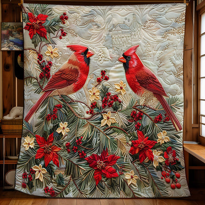 Cardinals Lovely WM0509028CL Quilt