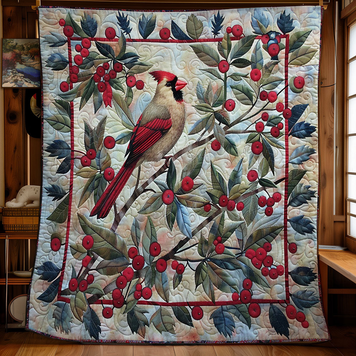 Cardinals WM2108026CL Quilt