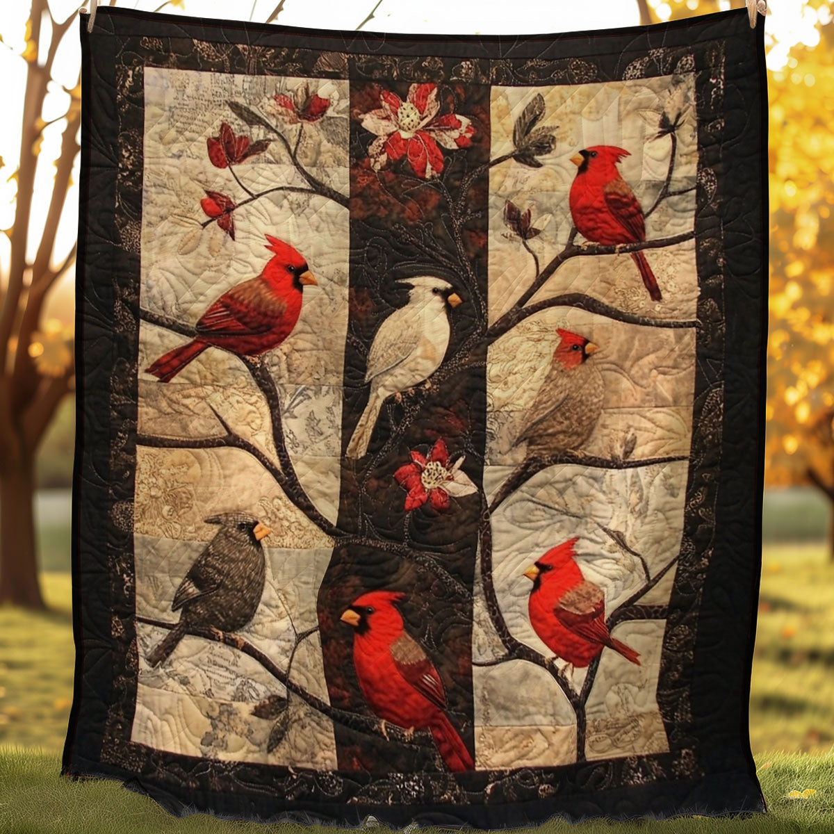 Cardinals WM3107001CL Quilt