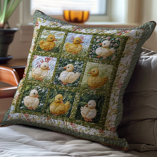 Cartoon Duckies WM0308132CL Quilt Pillow Case