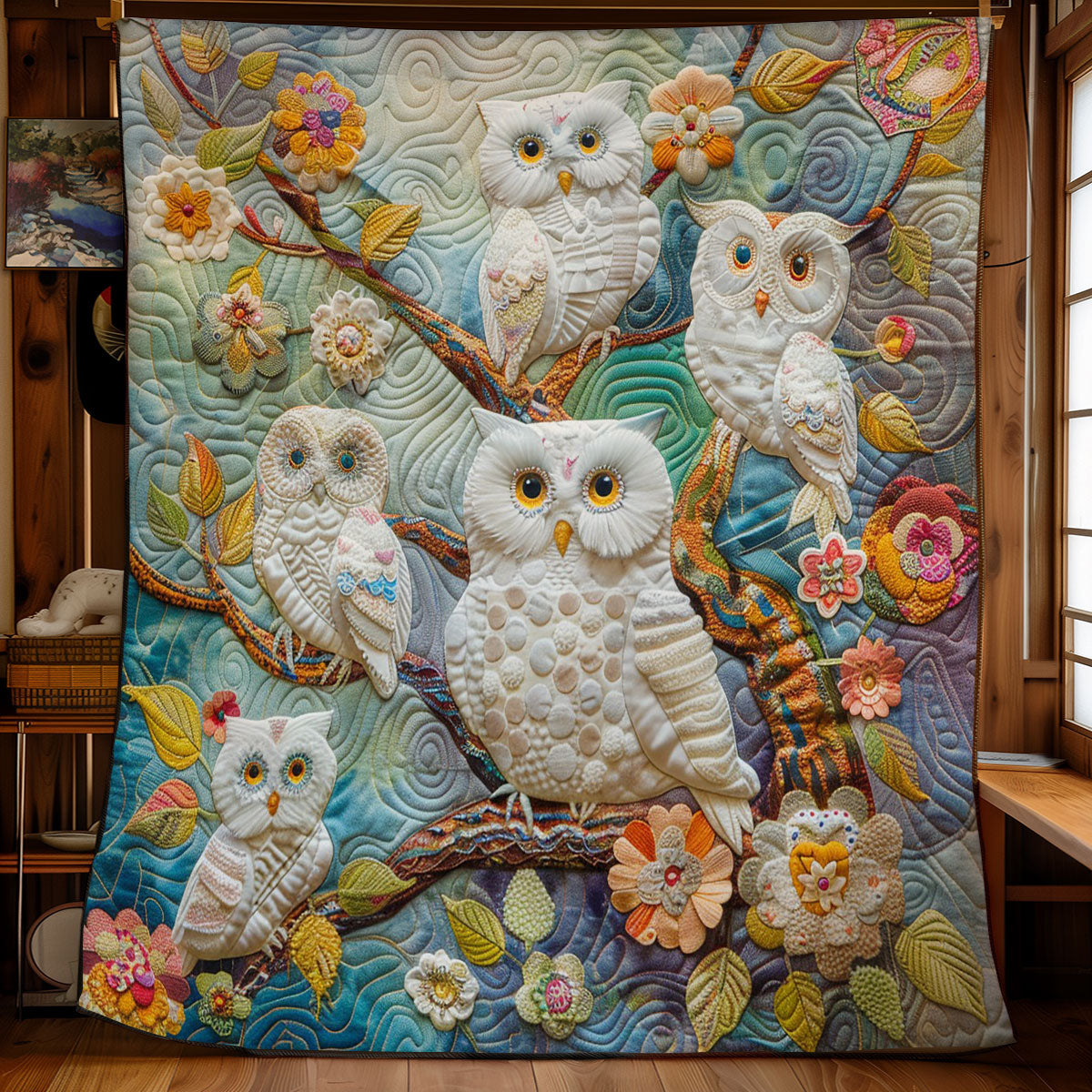 Cartoon Owls WM2808031CL Quilt