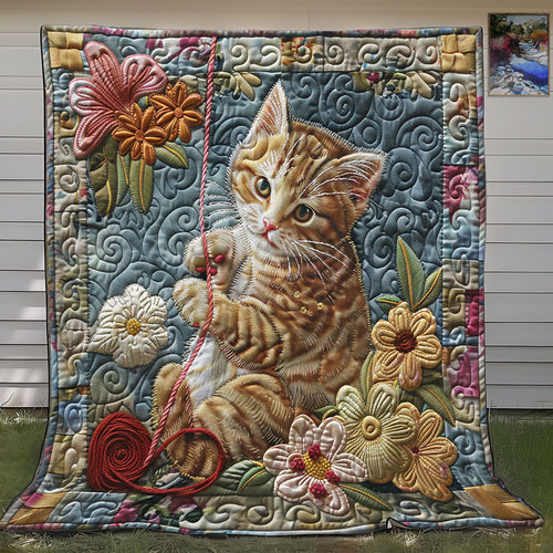 Cat Playful Yarn SR1308027CL Quilt