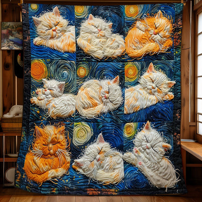 Cat Sleeping WM2308094CL Quilt