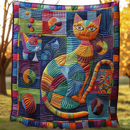 Cat & Yarn WN0908048CL Quilt