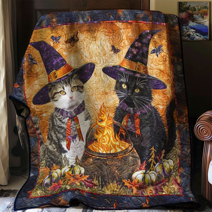 Cat's Bewitched Brew WN1408048CL Quilt