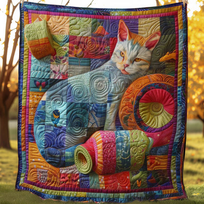 Cat’s Cozy Yarn WN0908035CL Quilt