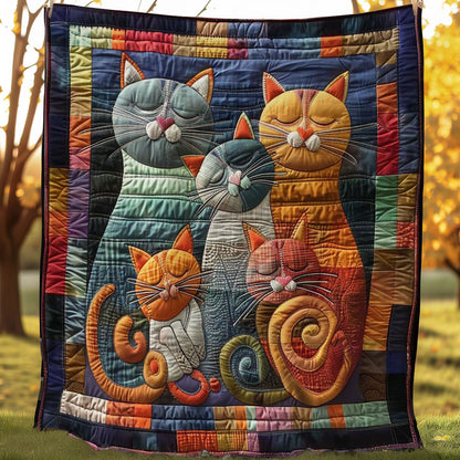 Cats Family WN0908075CL Quilt