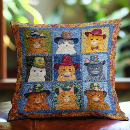 Cats WN0108022CL Quilt Pillow Case