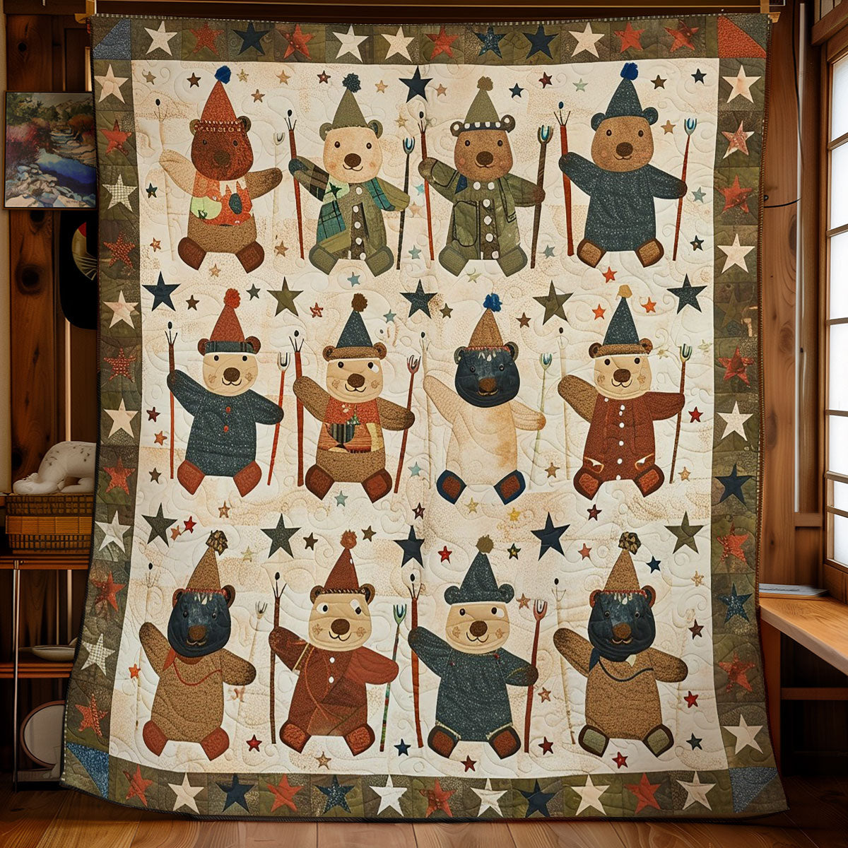 Charming Bear WM0909035CL Quilt