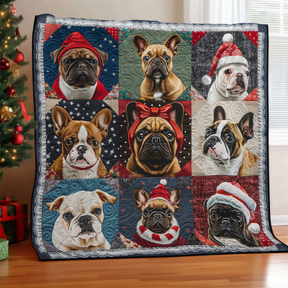 Charming French Bulldog SR2008055CL Quilt