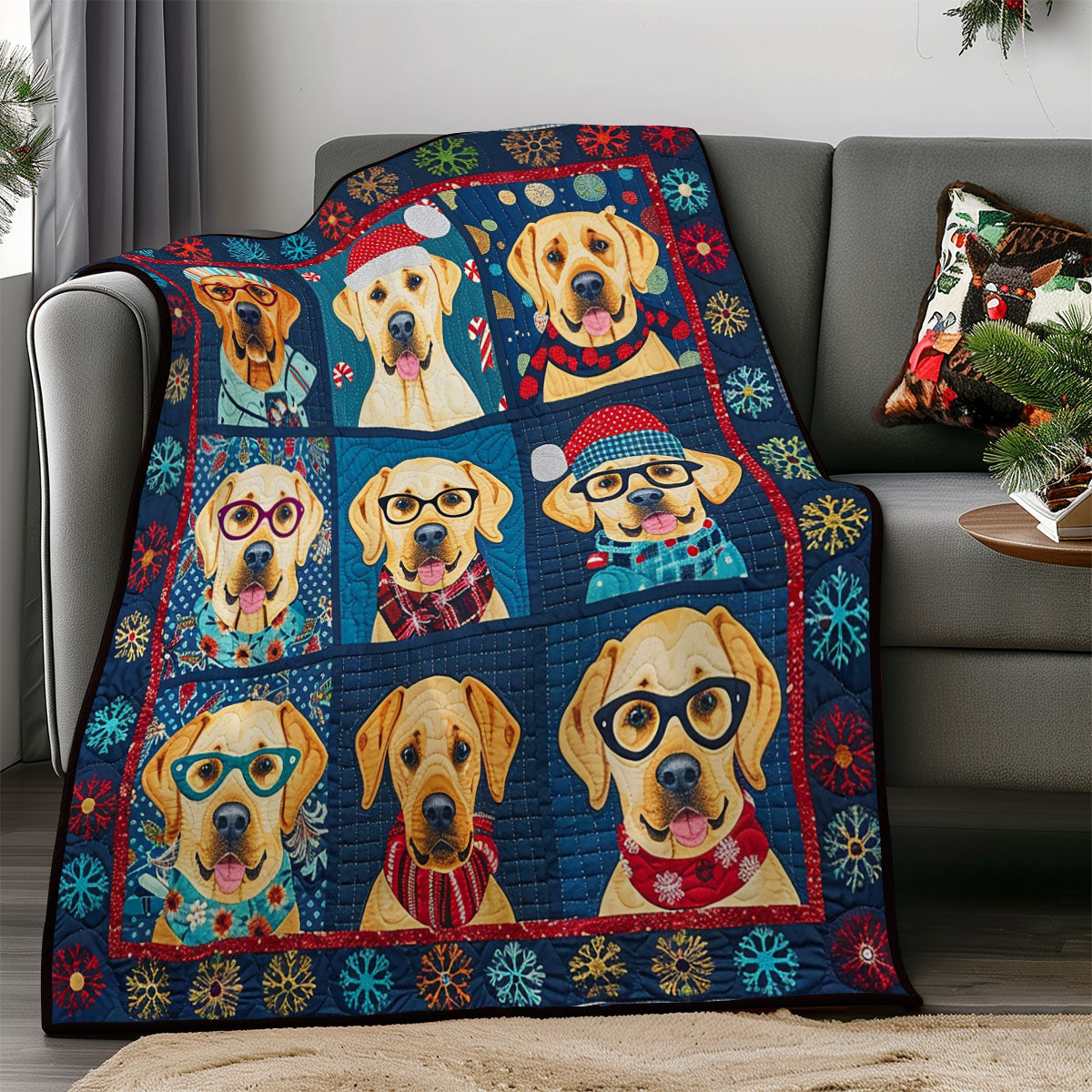 Charming Labrador SR0908009CL Quilt