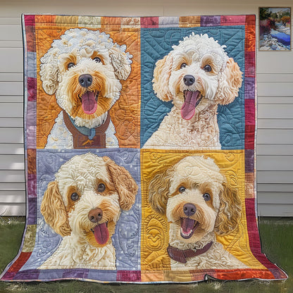 Charming Poodle SR1008047CL Quilt