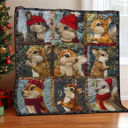 Charming Squirrel SR2108009CL Quilt