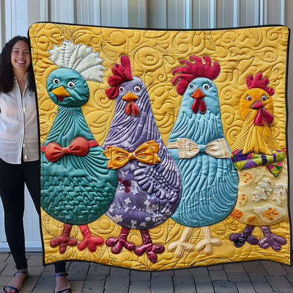 Chicken Collection SR1508038CL Quilt