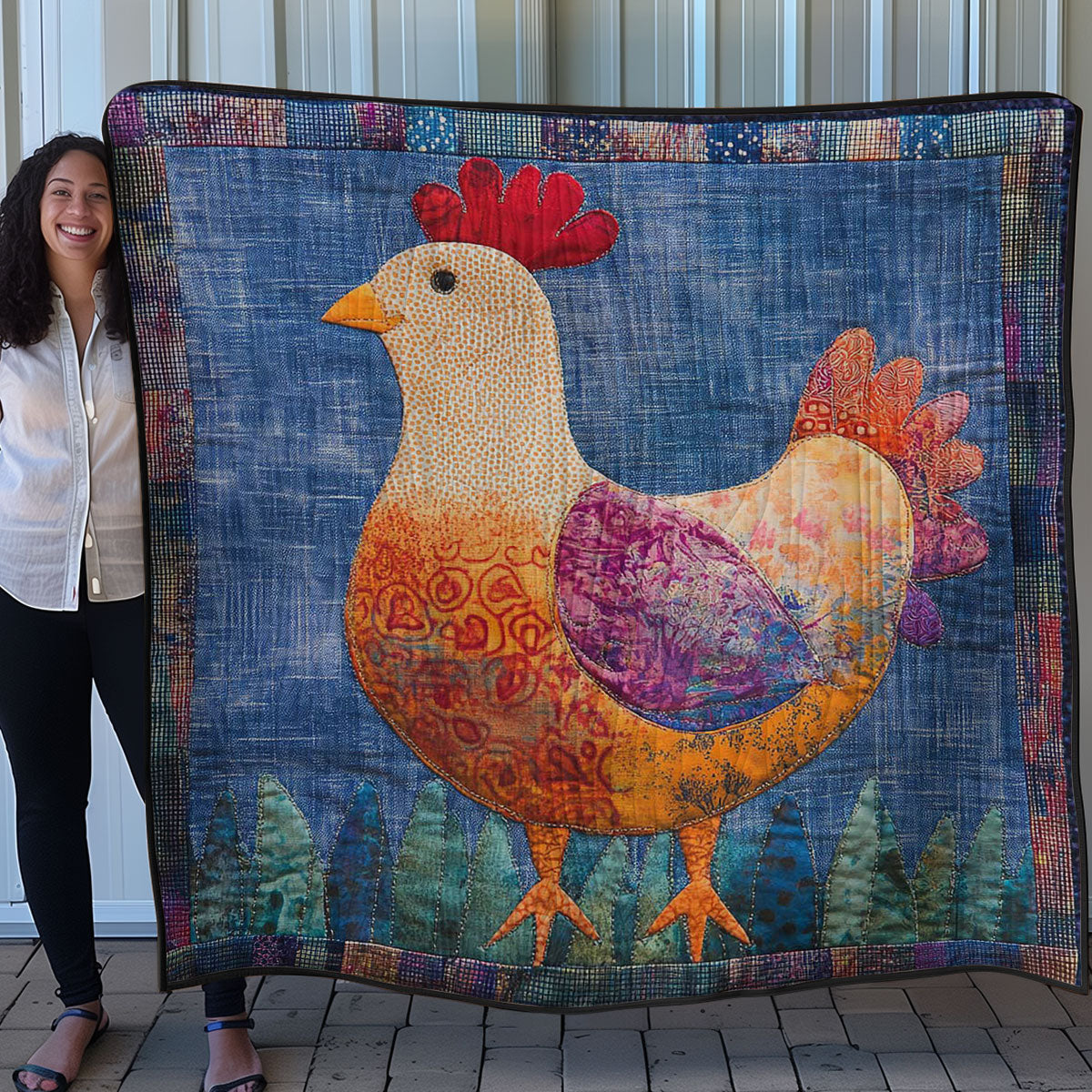 Chicken WN0508005CL Quilt