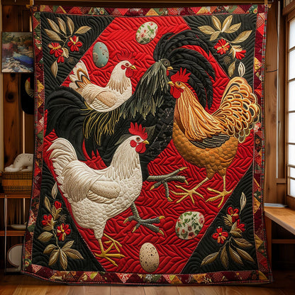 Chickens WM0509012CL Quilt