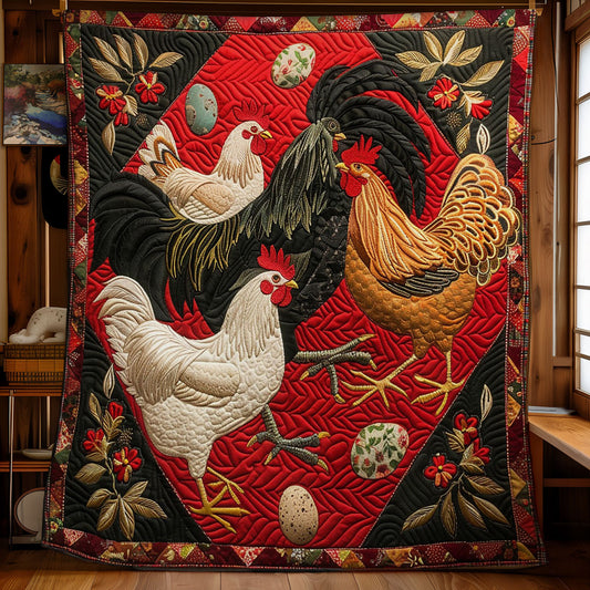 Chickens WM0509012CL Quilt