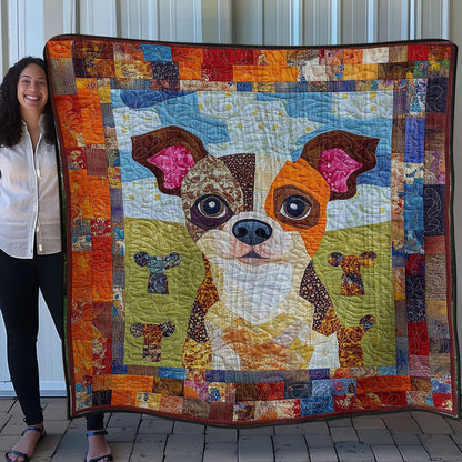 Chihuahua Cozy WN0608014CL Quilt