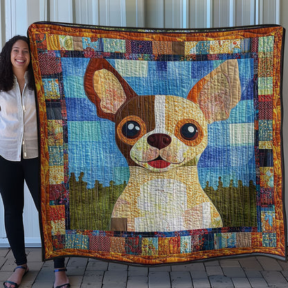 Chihuahua Funny WN0608015CL Quilt