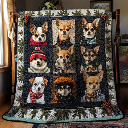 Chihuahuas Smile WN0909053CL Quilt