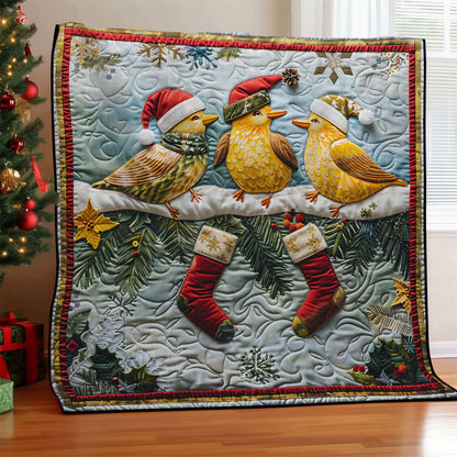 Christmas Bird SR1908023CL Quilt