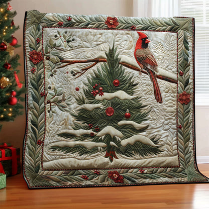 Christmas Cardinal SR1908046CL Quilt