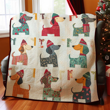 Christmas Dog WM0208008CL Quilt