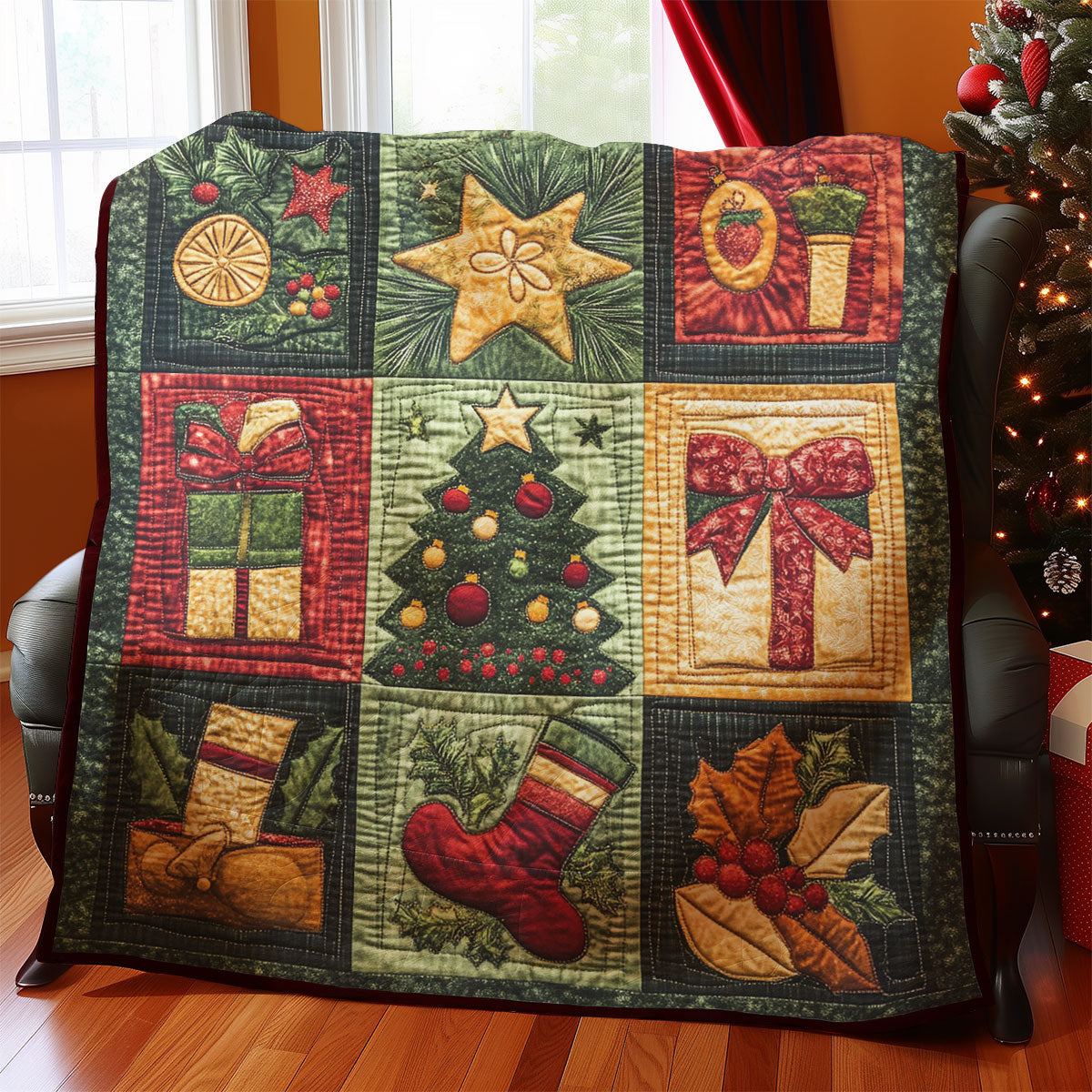 Christmas Gift WM0508037CL Quilt