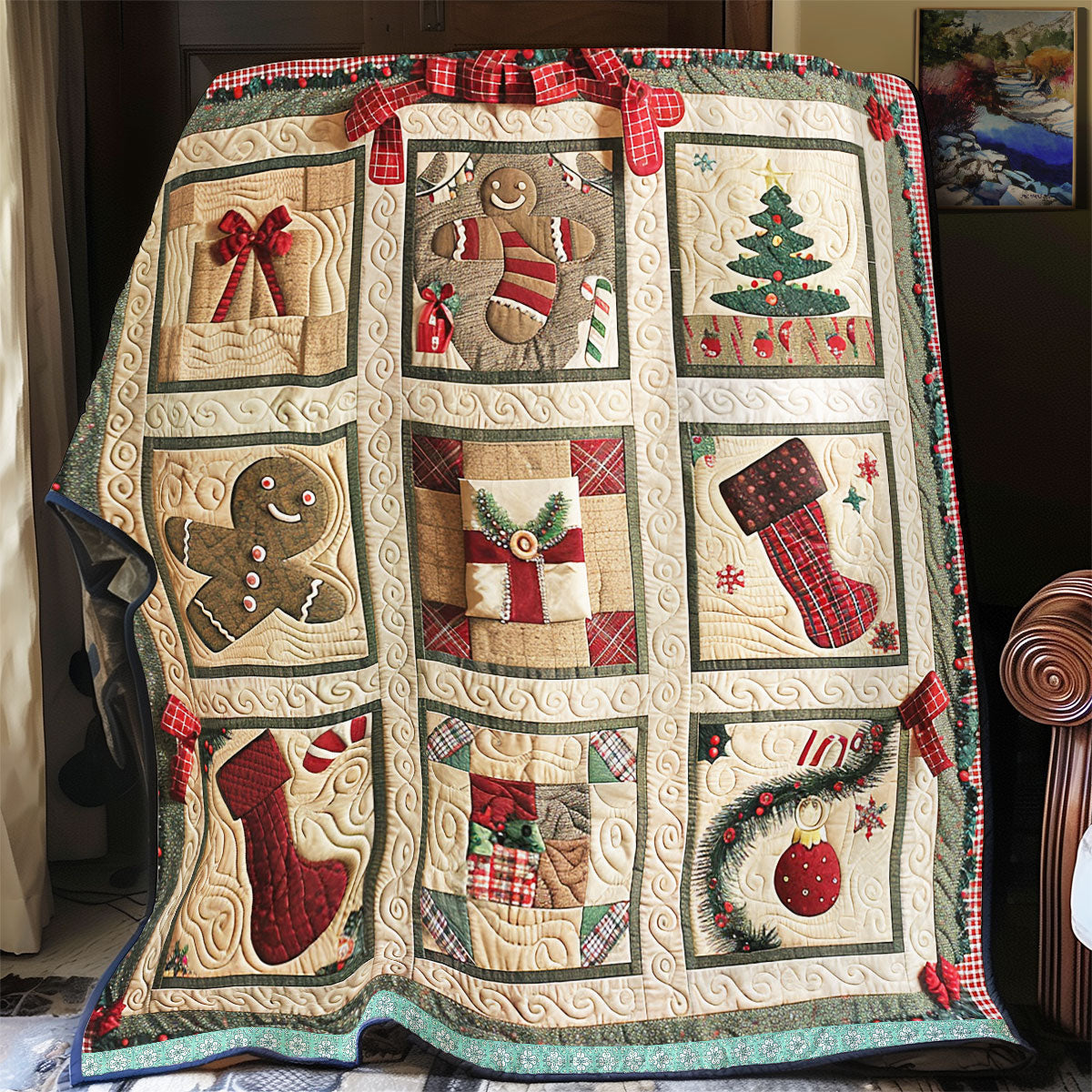 Christmas Gift WN1709018CL Quilt