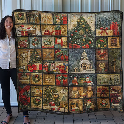 Christmas Happiness WN2607023CL Quilt