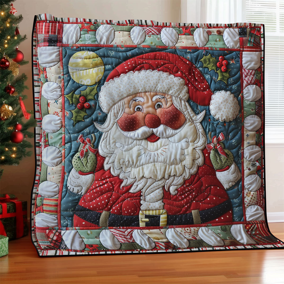 Christmas Santa SR1908012CL Quilt