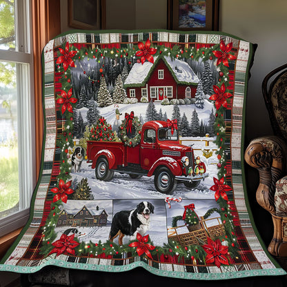 Christmas Truck Ride WN3008016CL Quilt