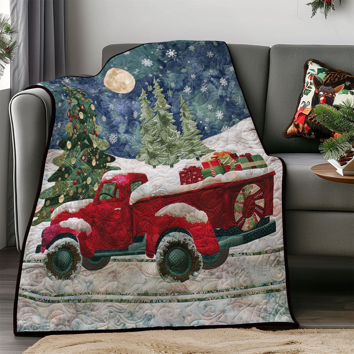 Christmas Truck SR1408018CL Quilt