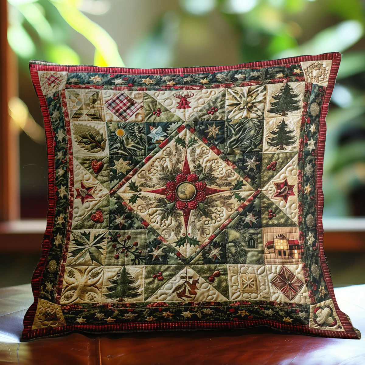 Christmas WN2607048CL Quilt Pillow Case