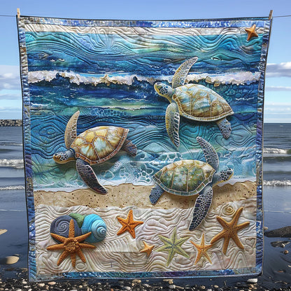 Coastal Turtle Cove WN1408105CL Quilt