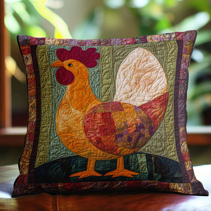 Color Chicken WN0208066CL Quilt Pillow Case