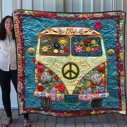 Colorful Peace Van SR1408027CL Quilt