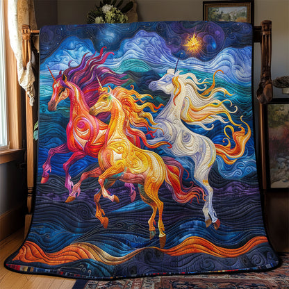 Colorful Running Horse SR2608020CL Quilt