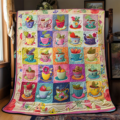 Colorful Tea Time SR2608022CL Quilt