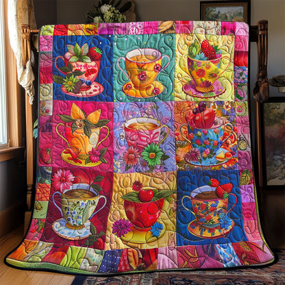 Colorful Teacup SR2608023CL Quilt