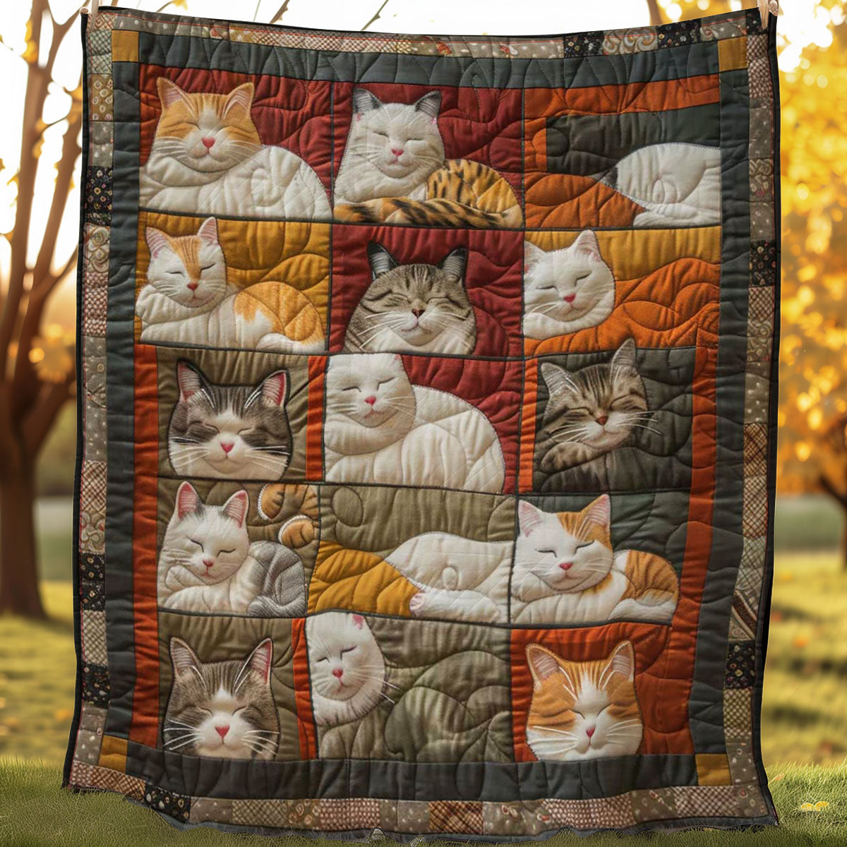 Content Cats WN2108031CL Quilt