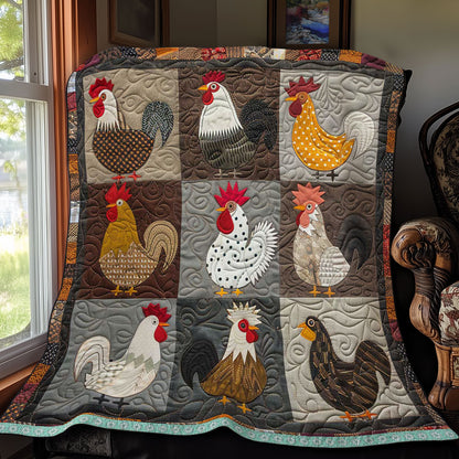 Country Chicken WN0509050CL Quilt