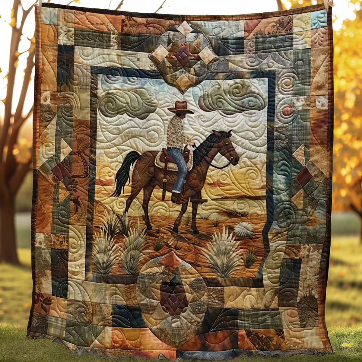 Cowboy Spirit WN2108013CL Quilt