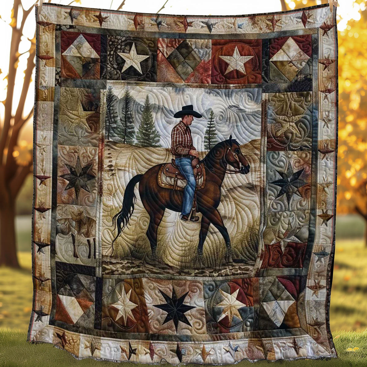 Cowboy Trail WN2108015CL Quilt