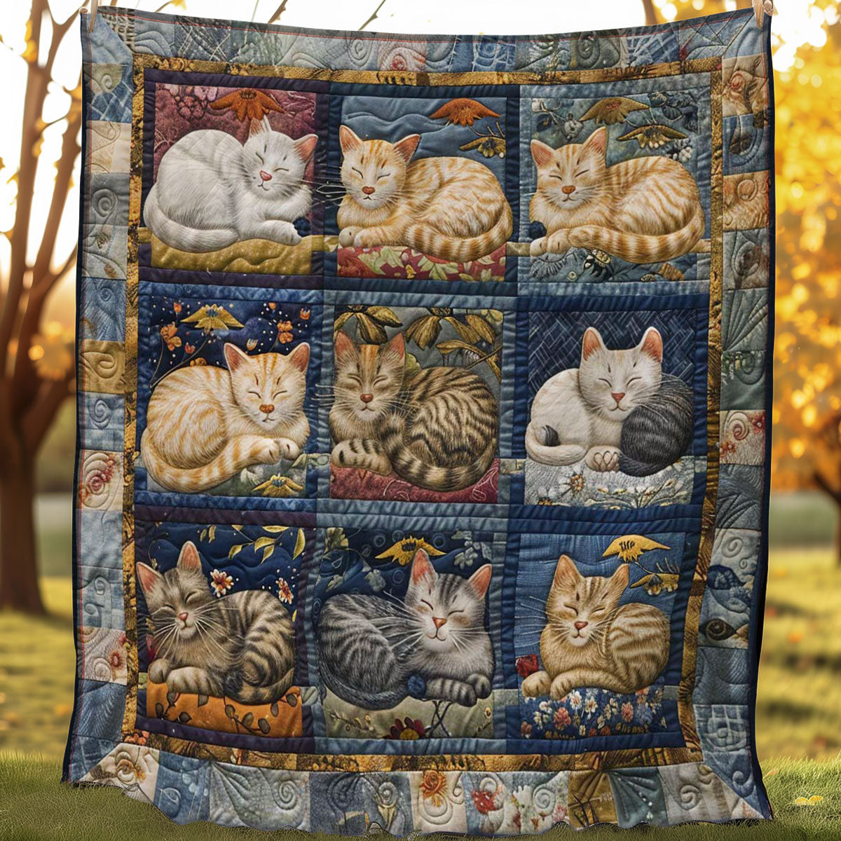 Cozy Cat Cover WN2108004CL Quilt