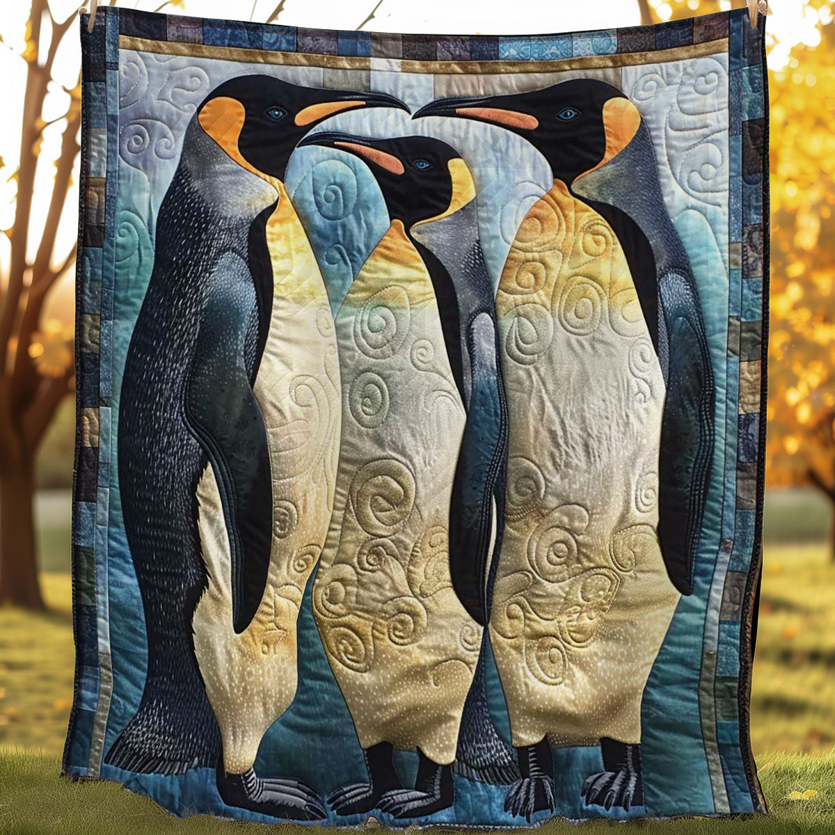 Cozy Penguin WN1608019CL Quilt