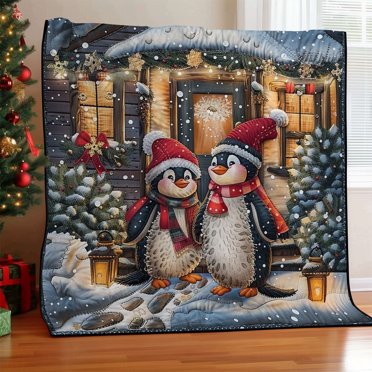 Cozy Penguins SR2008017CL Quilt