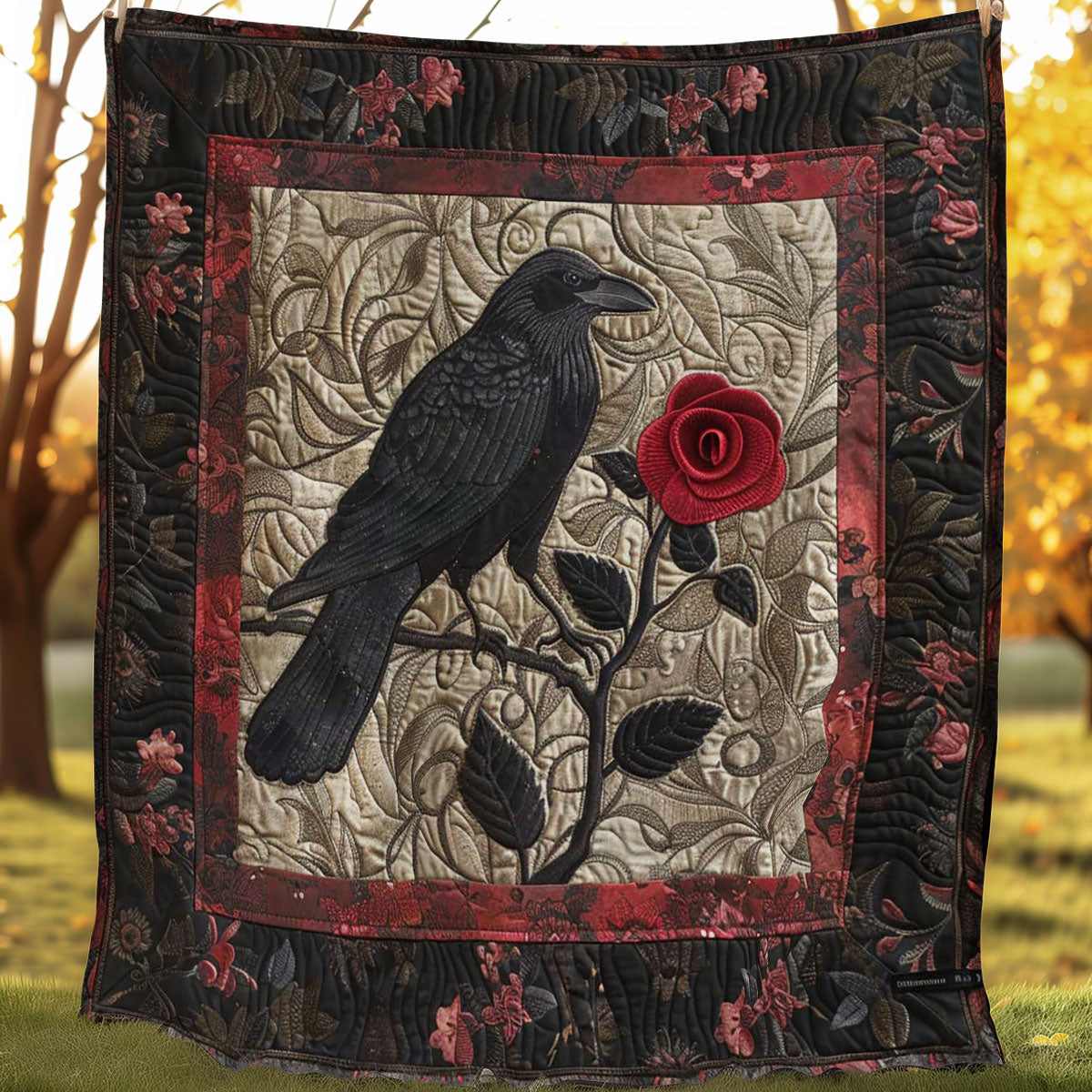 Crow Blossom WN2108142CL Quilt