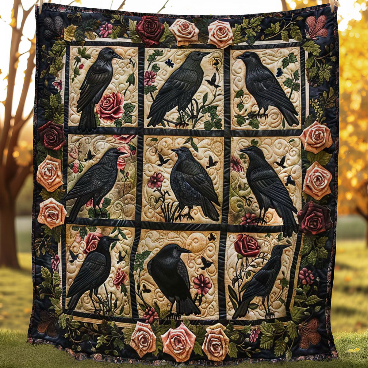 Crow Rose Fantasy WN2108163CL Quilt