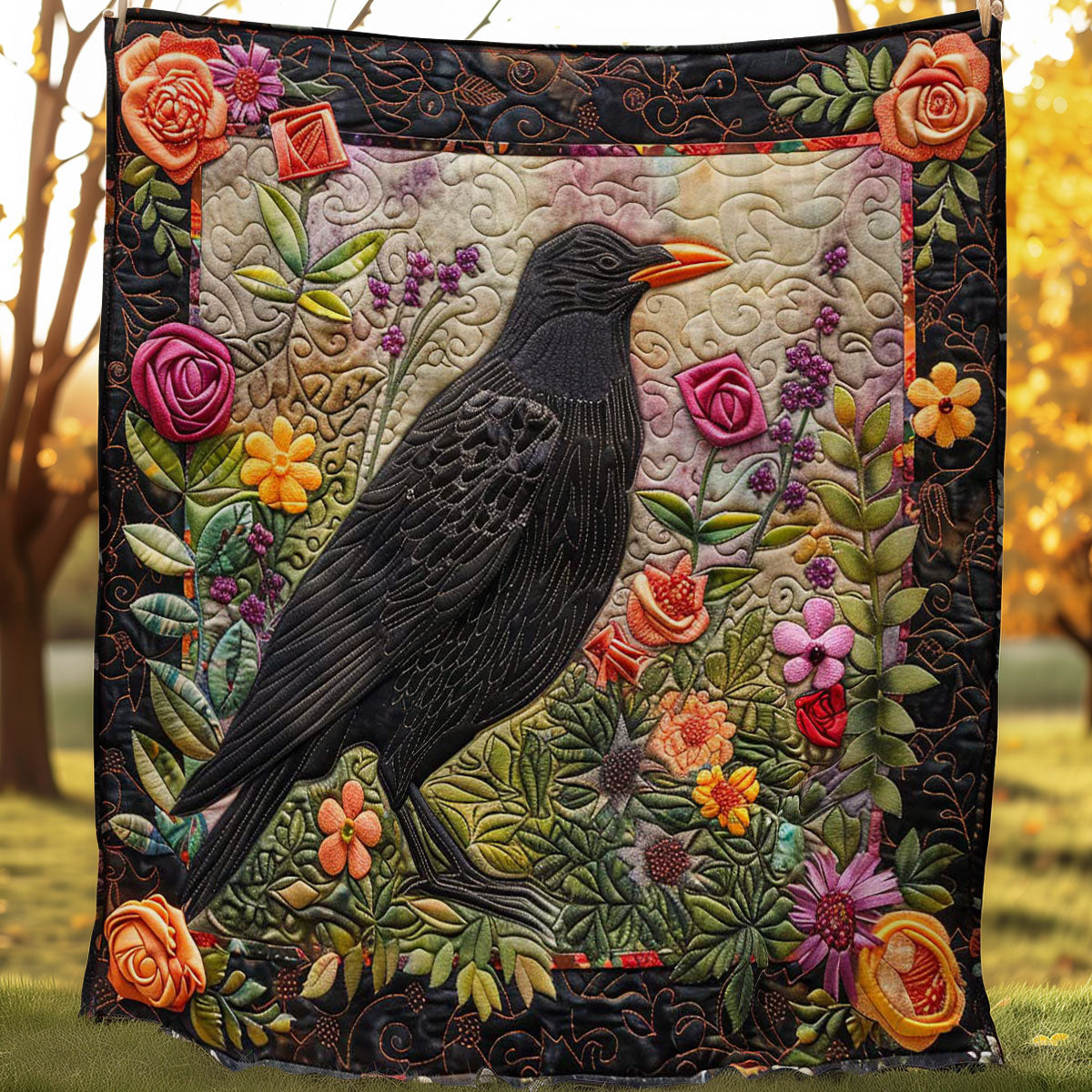 Crow Thorn Garden WN2108152CL Quilt